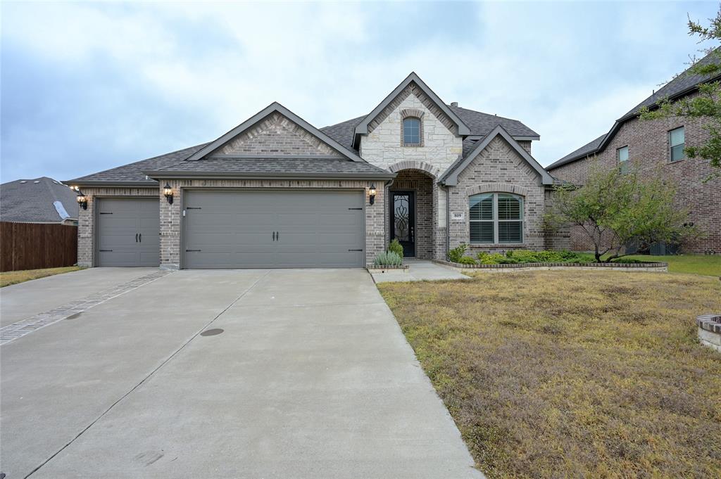809 Deleon Drive Midlothian, TX 76065 - Photo 1 of 30 French country home with a 3-car garage