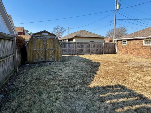 a view of a small house