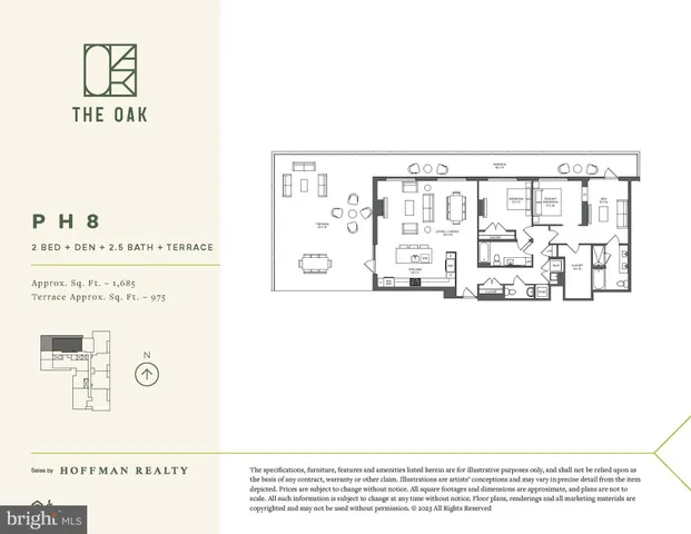 a view of a building with sitting area