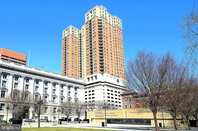 a view of a large building