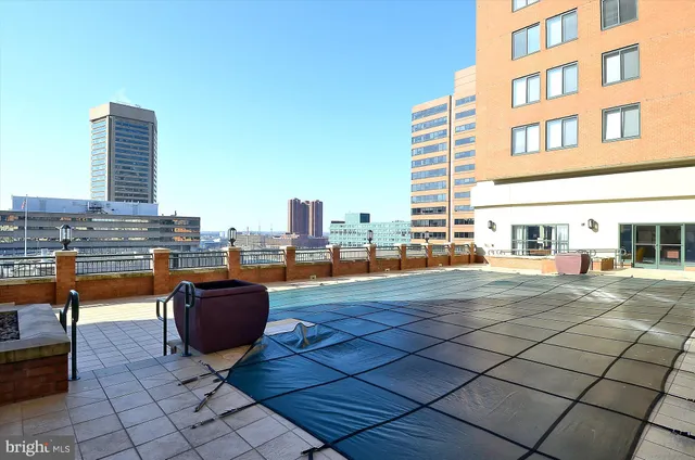 a view of a store room with retail shops