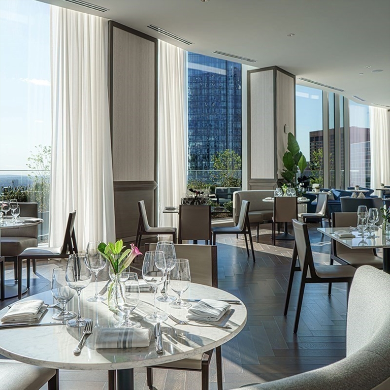 240 Devonshire Street, Unit 3701 Boston, MA 02110 - Photo 28 of 40 a view of a dining room with furniture window and outside view