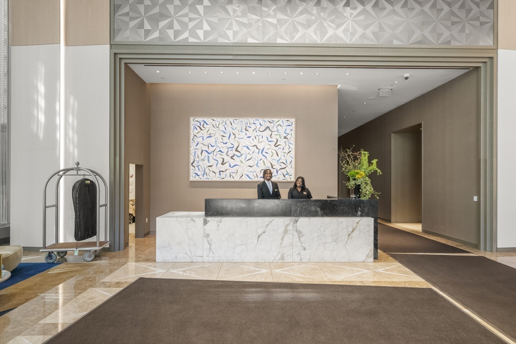 240 Devonshire Street, Unit 3701 Boston, MA 02110 - Photo 35 of 40 a living room with furniture and potted plants