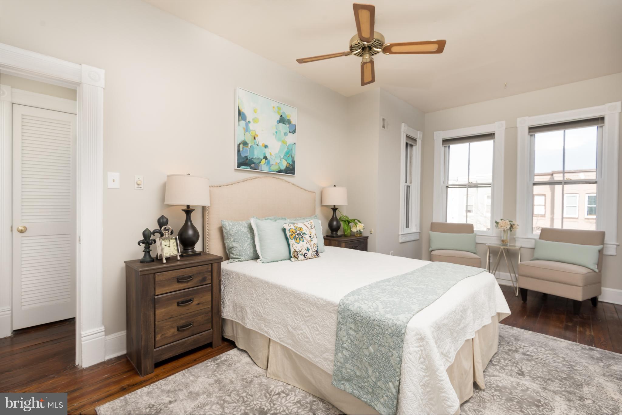 311 E Street Northeast Washington, DC 20002 - Photo 16 of 41 Front Bedroom with northern exposure