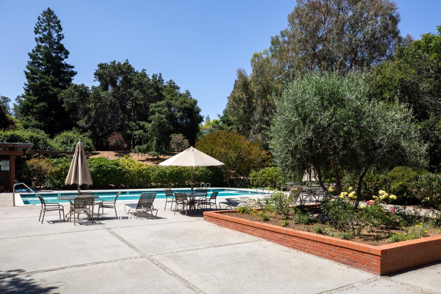 10 Farm Road Los Altos, CA 94024 - Photo 27 of 31 a outdoor view with a sitting space