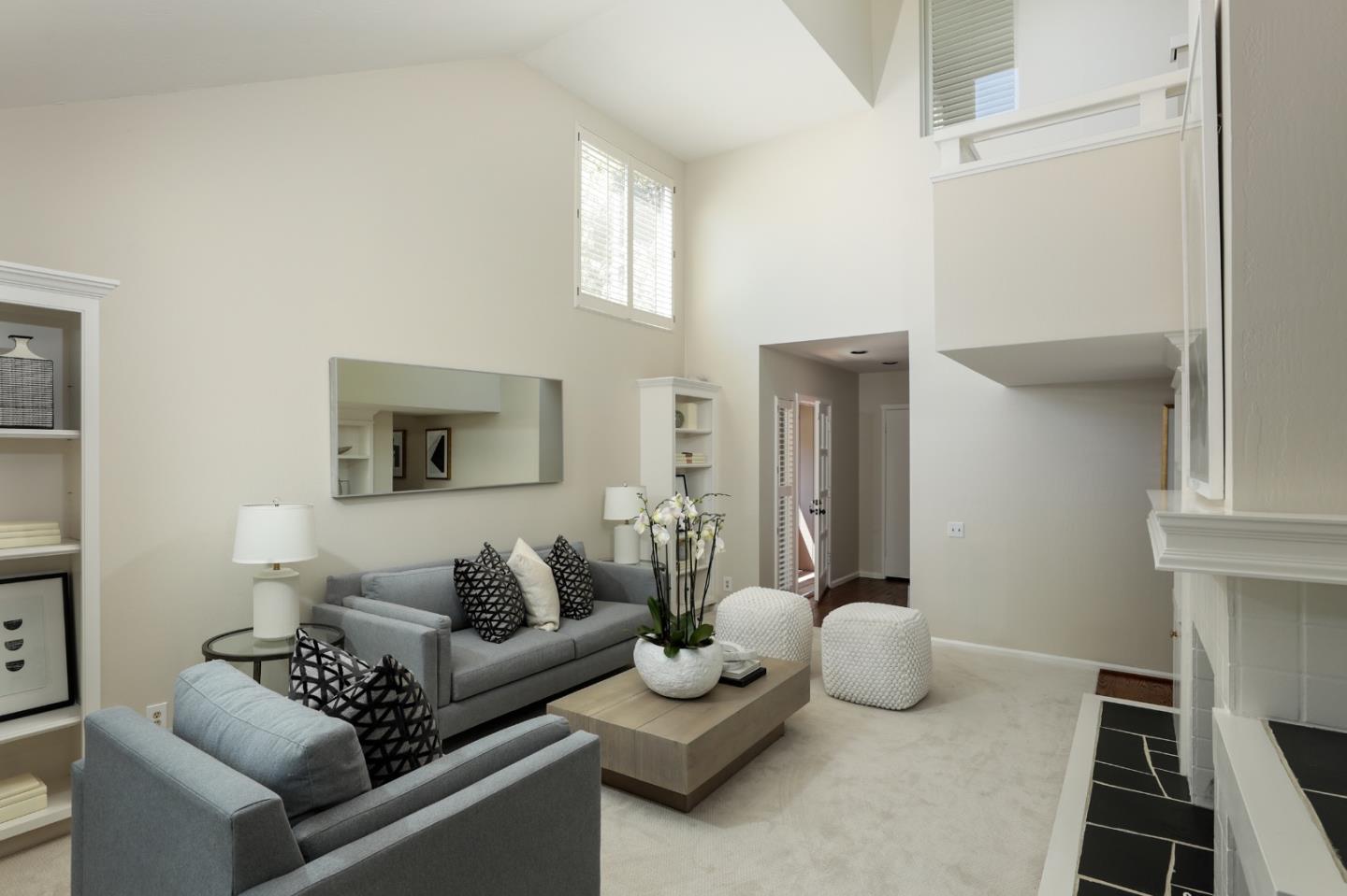 10 Farm Road Los Altos, CA 94024 - Photo 4 of 31 a living room with furniture and a couch