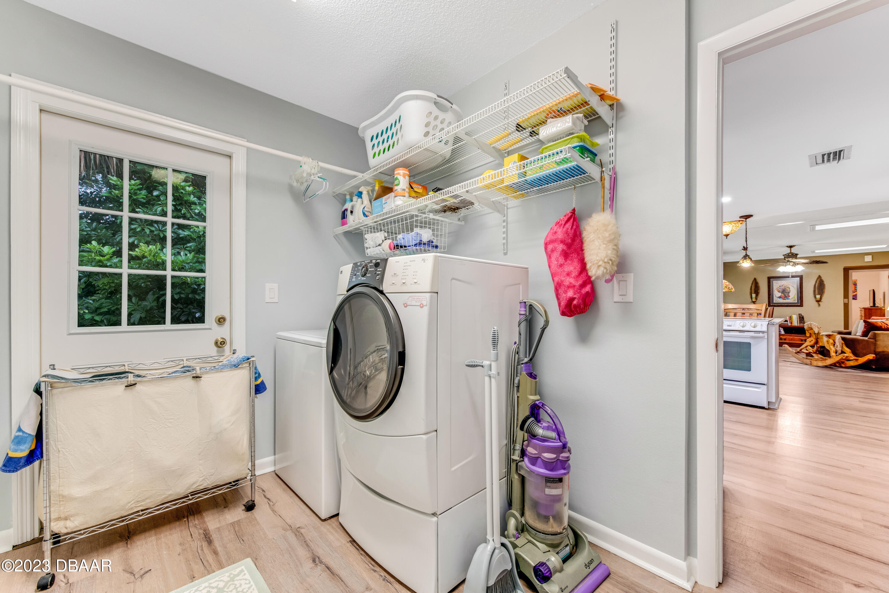 11 Eagle Drive Ormond Beach, FL 32174 - Photo 19 of 25 a utility room with dryer and washer