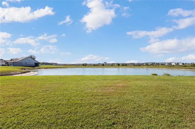 a view of an ocean and beach