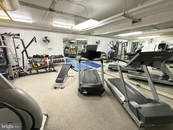 a view of a balcony with city view