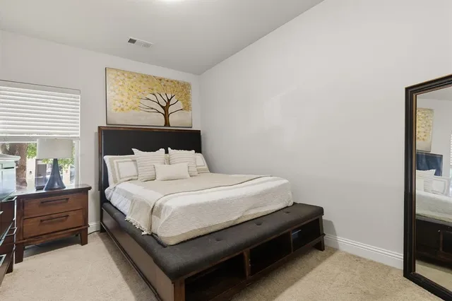 a view of balcony with furniture