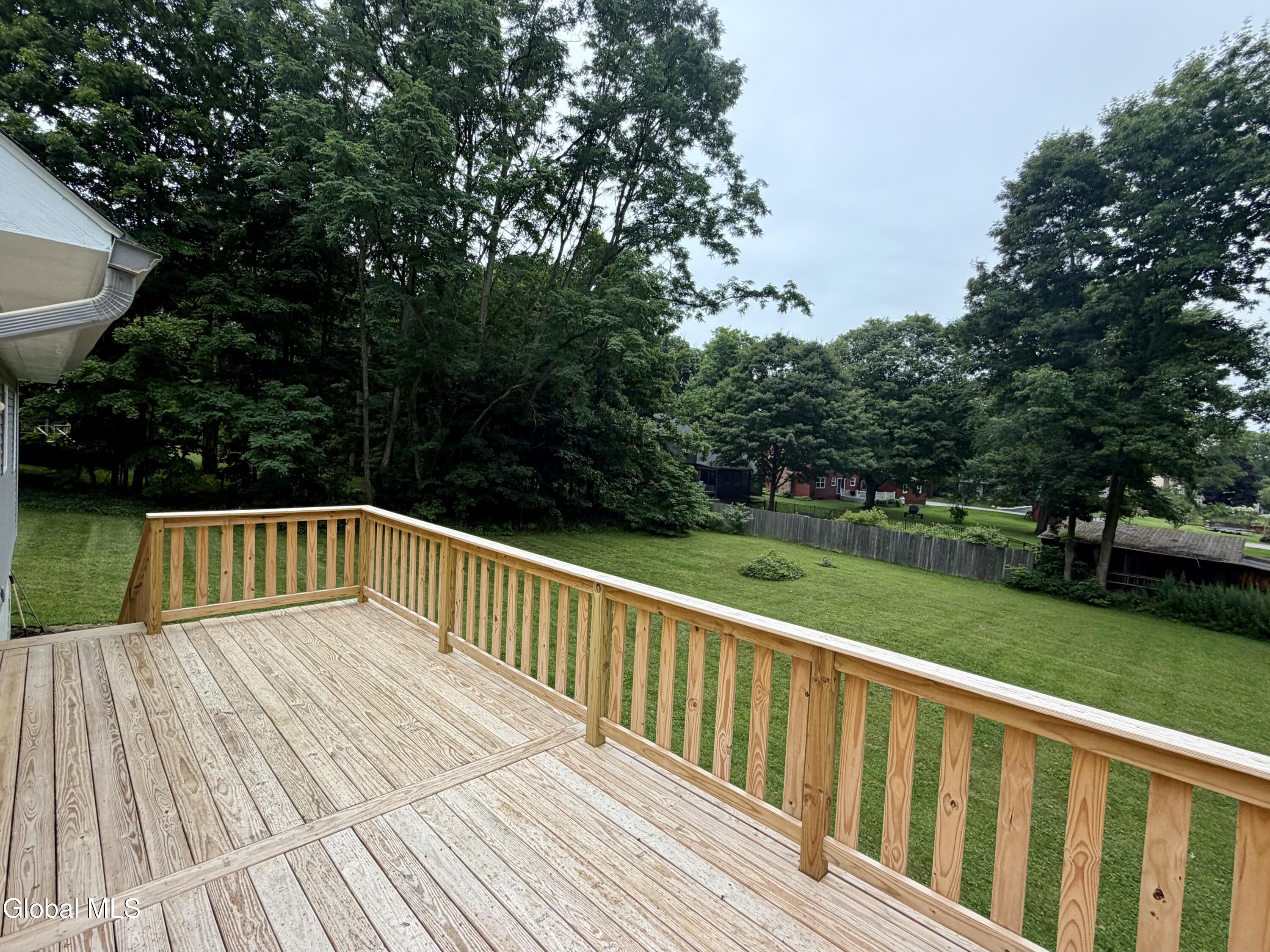 79 Locust Grove Road Saratoga Springs, NY 12866 - Photo 18 of 22 Back Deck & Yard