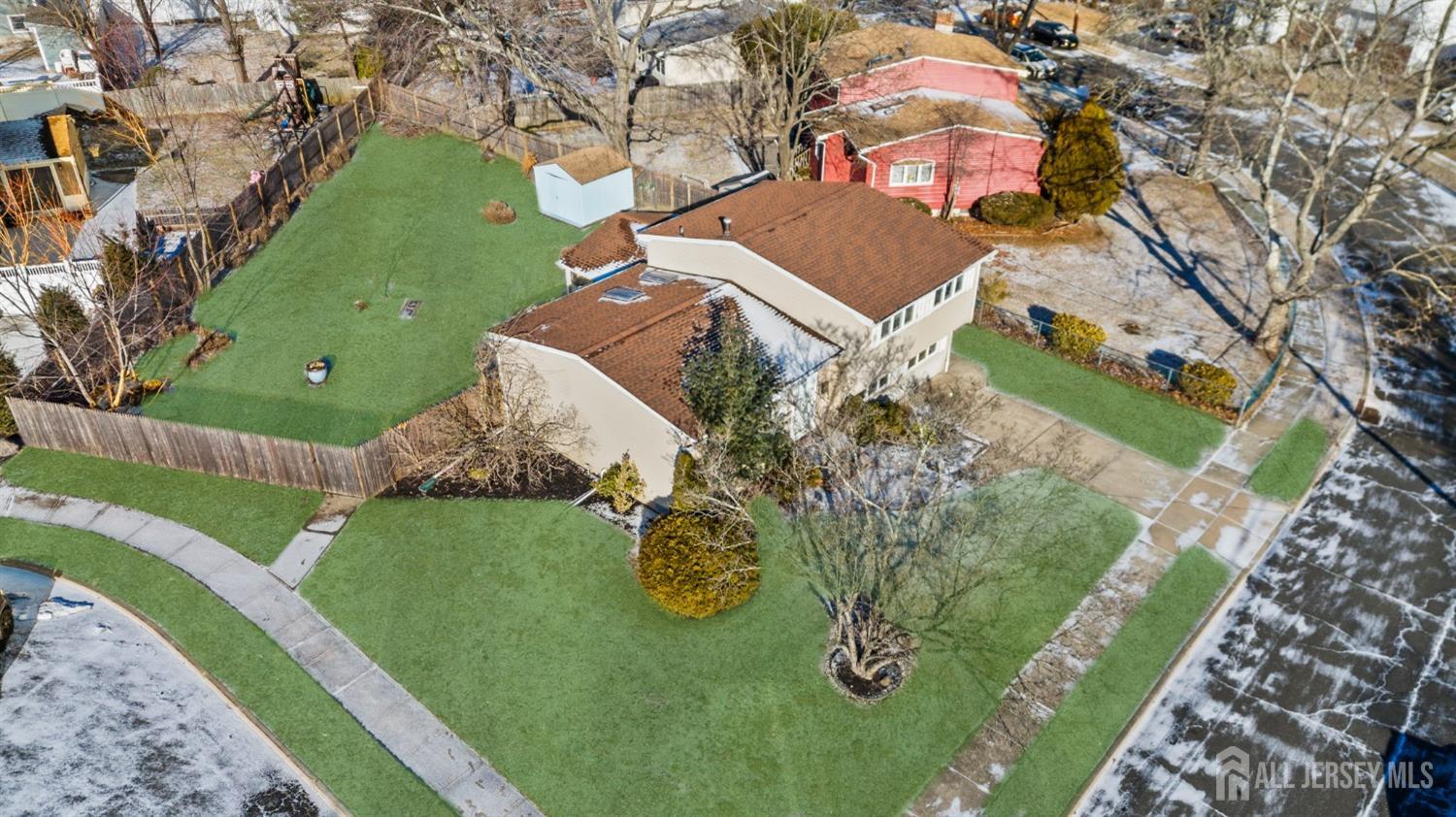 9 Piedmont Drive Old Bridge, NJ 08857 - Photo 5 of 40 an aerial view of a house