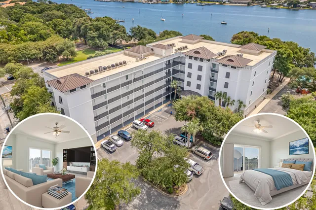swimming pool view with a seating space