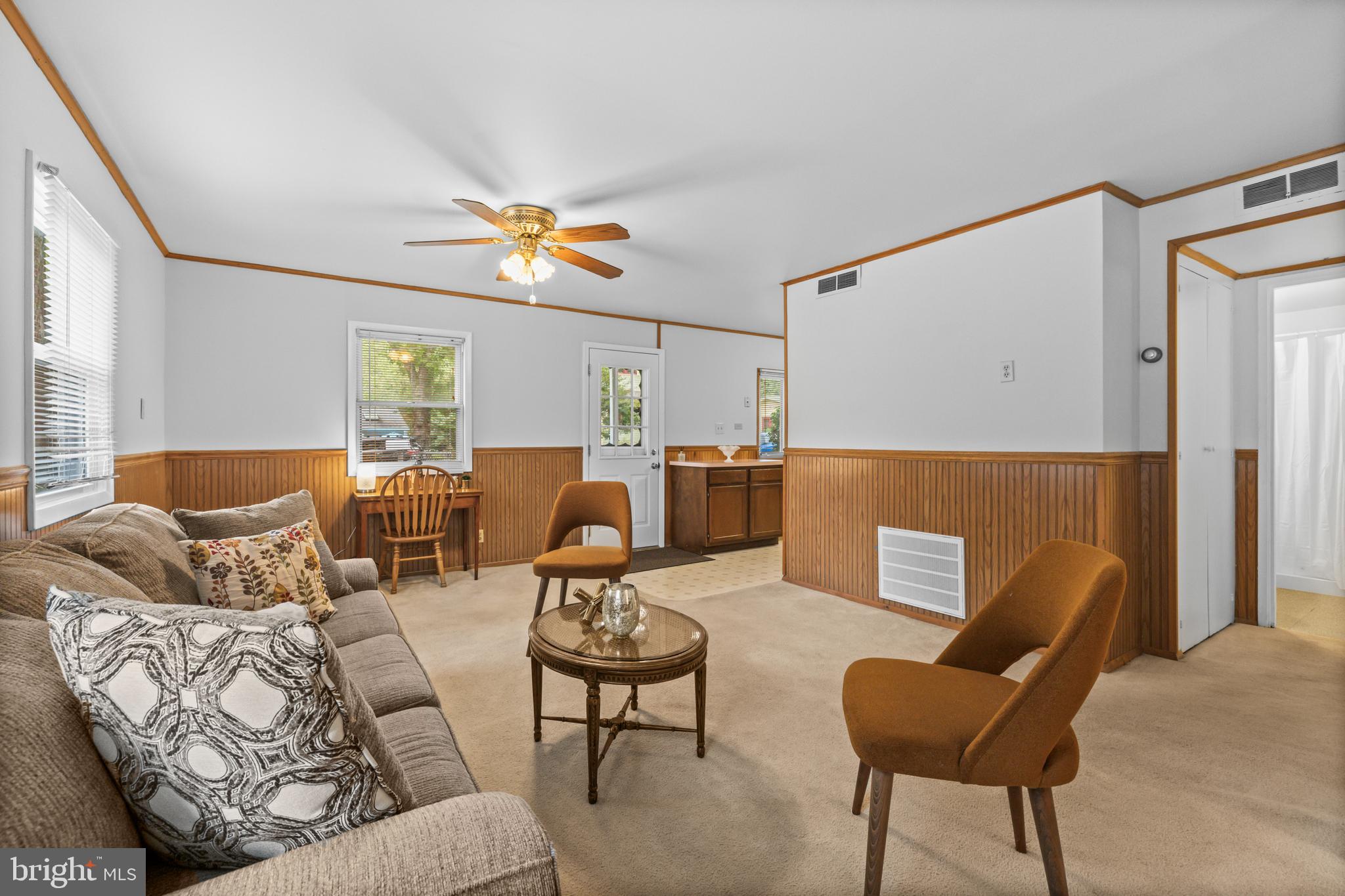 4 Russell Road Cabin John, MD 20818 - Photo 8 of 56 a living room with furniture
