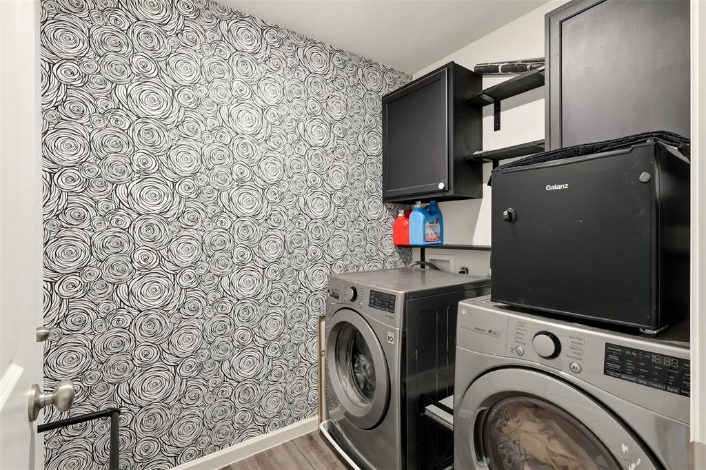 791 Devonshire Drive Lavon, TX 75166 - Photo 26 of 32 a utility room with dryer and washer