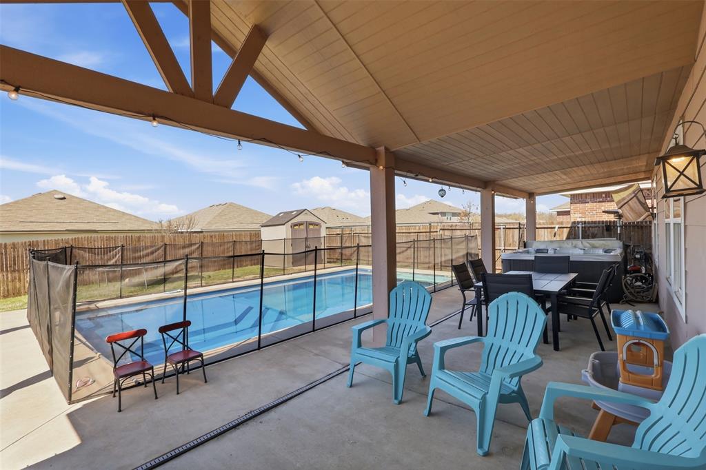 791 Devonshire Drive Lavon, TX 75166 - Photo 4 of 32 an outdoor living and dining space with furniture
