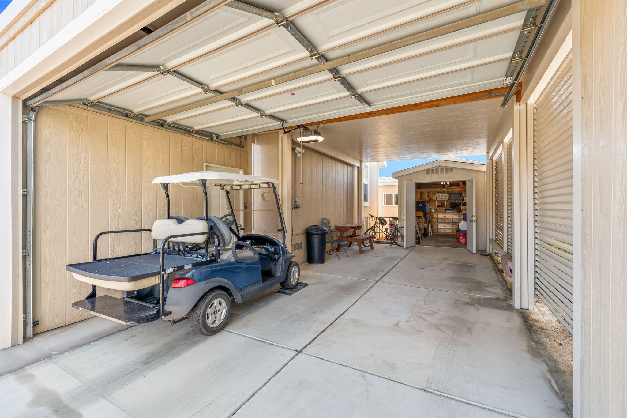 74711 Dillon Road, Unit 312 Desert Hot Springs, CA 92241 - Photo 33 of 49 a view of car garage
