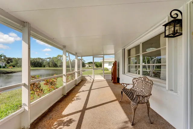 a view of a chairs in front of house