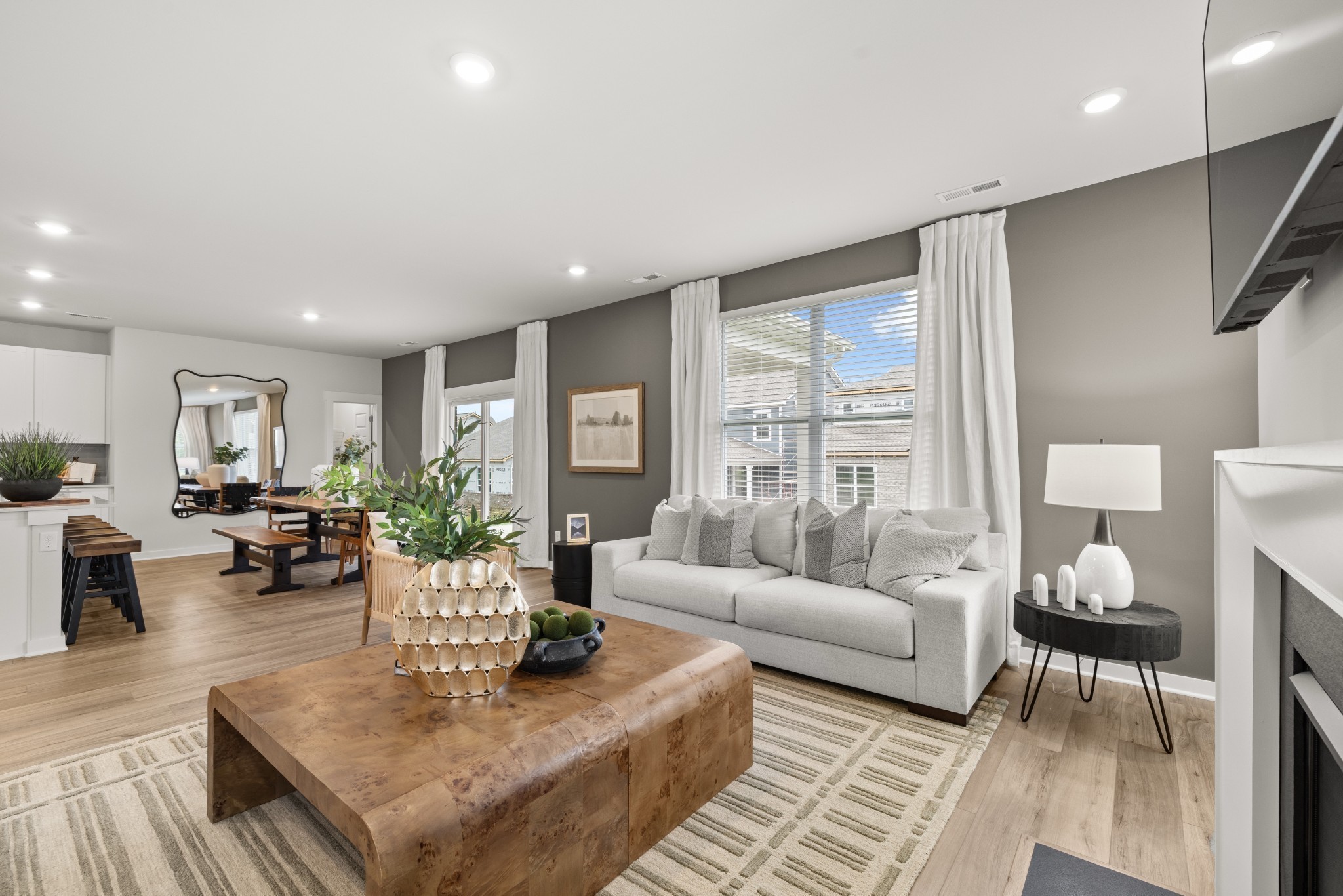 3440 Shigo Street Murfreesboro, TN 37130 - Photo 27 of 69 a living room with furniture wooden floor and a large window