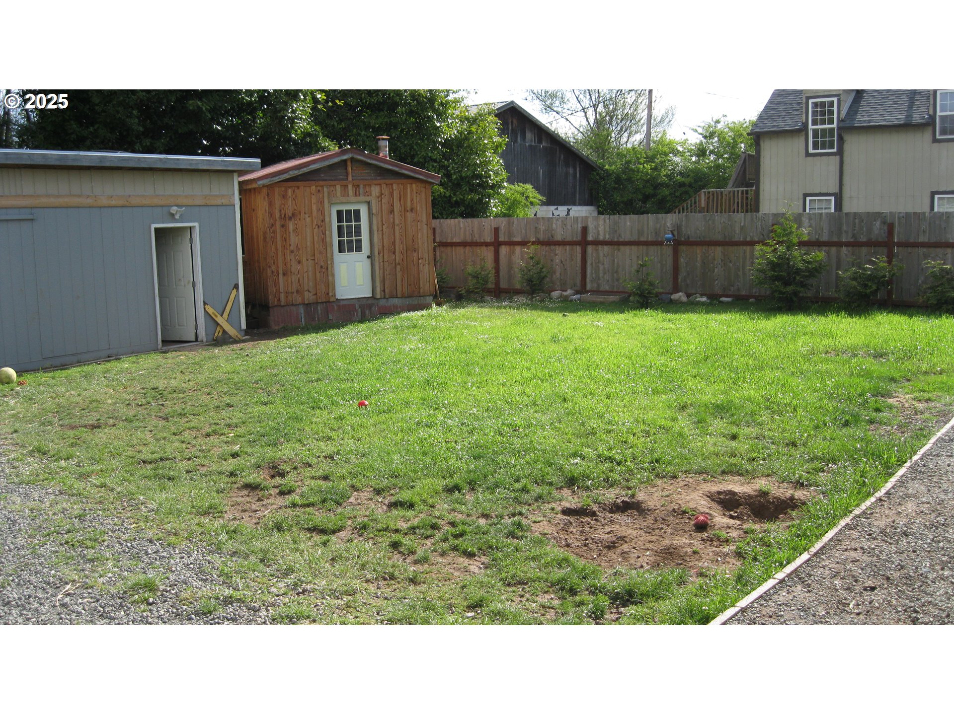 1802 Spruce Street Myrtle Point, OR 97458 - Photo 4 of 13 Backyard