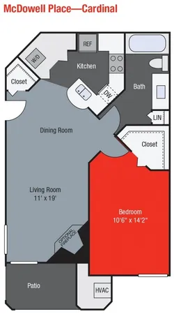 $1,769 | 1919 Brookdale Road, Unit 109, Naperville, IL 60563