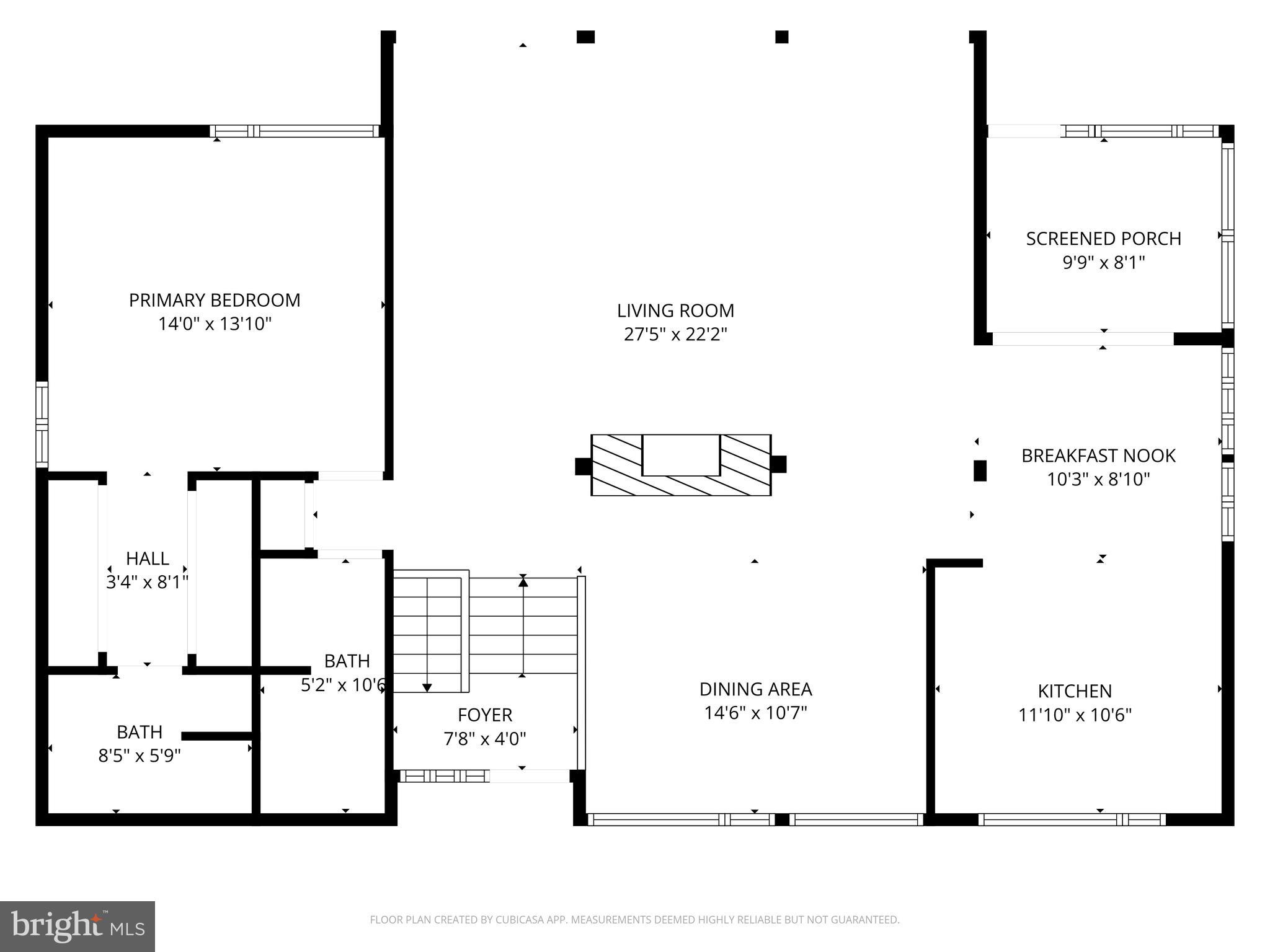 10815 Cross School Road Reston, VA 20191 - Photo 47 of 48 Main level floor plan