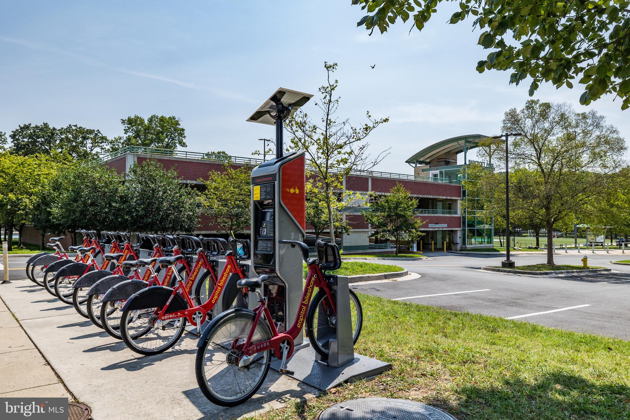 4500 South Four Mile Run Drive, Unit 222 Arlington, VA 22204 - Photo 39 of 41 a view of a garage with a bike