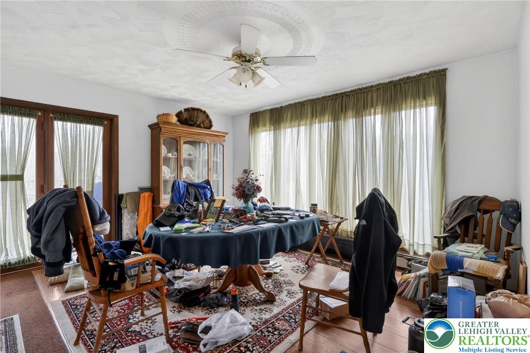 650 Chapman Lake Road Scott Township, PA 18433 - Photo 36 of 52 a view of a livingroom with furniture and a large window