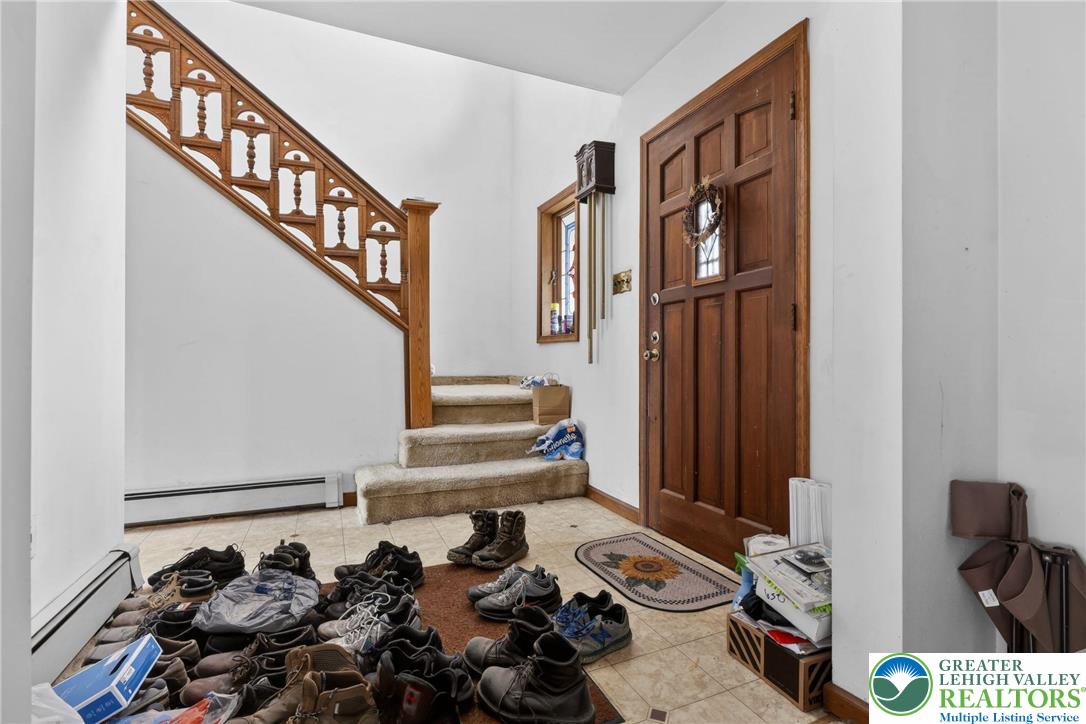 650 Chapman Lake Road Scott Township, PA 18433 - Photo 40 of 52 a view of entryway and hall with wooden floor
