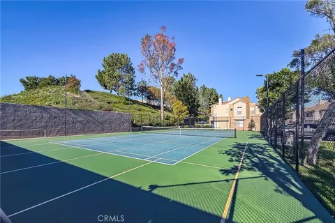 a view of a tennis court