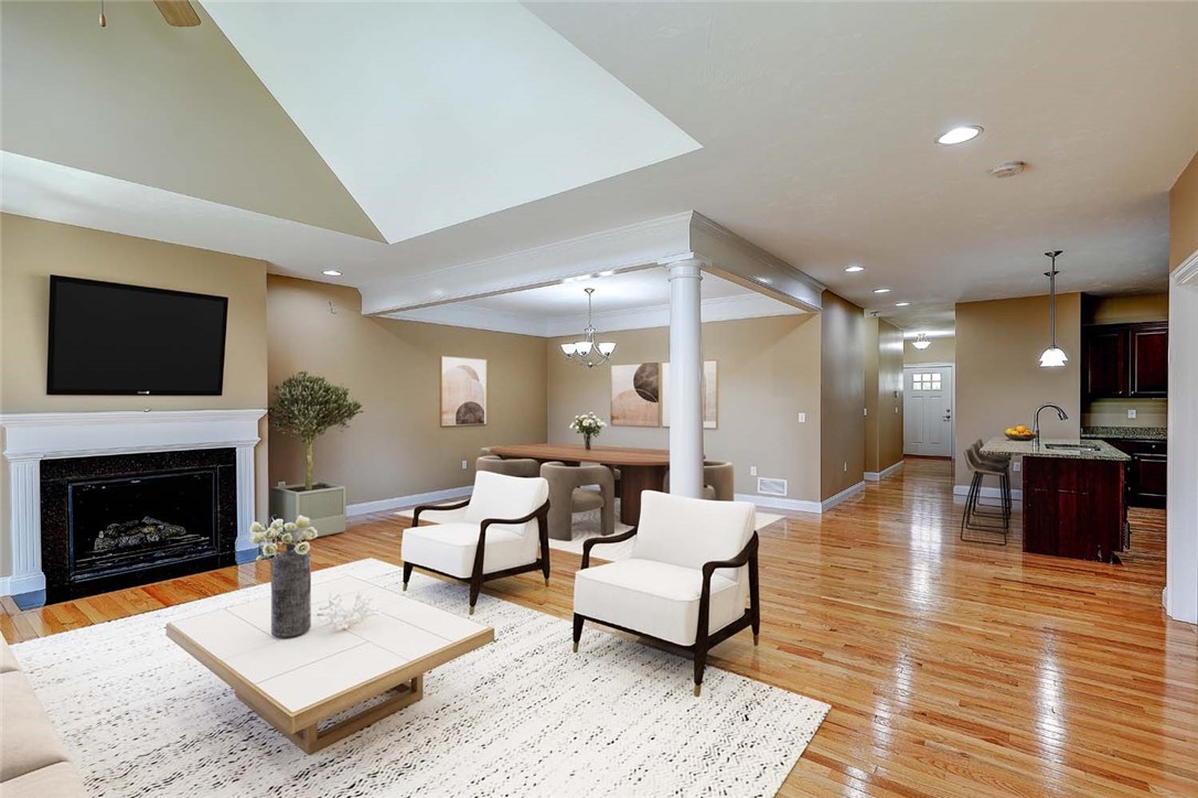 500 Mendon Road, Unit 423 Cumberland, RI 02864 - Photo 17 of 41 Living room/virtually staged