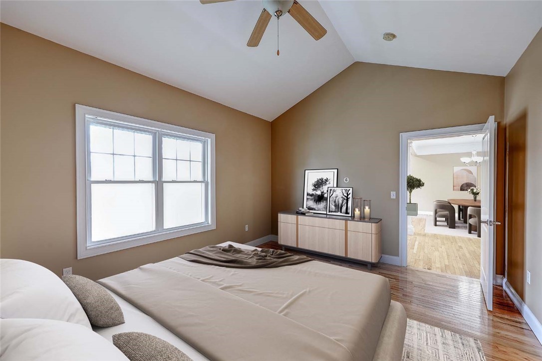 500 Mendon Road, Unit 423 Cumberland, RI 02864 - Photo 20 of 41 Primary bedroom/virtually staged