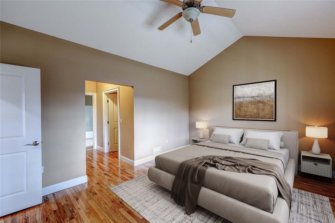 500 Mendon Road, Unit 423 Cumberland, RI 02864 - Photo 22 of 41 Primary bedroom/virtually staged