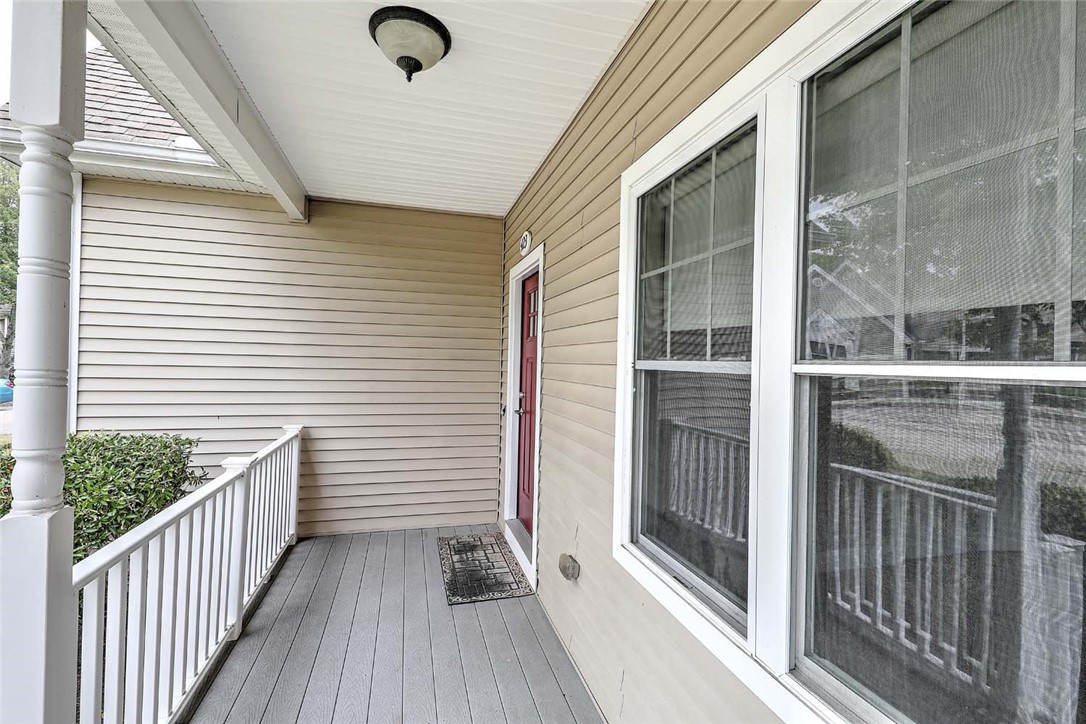 Front deck