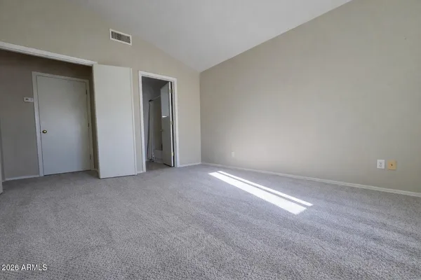 a view of empty room