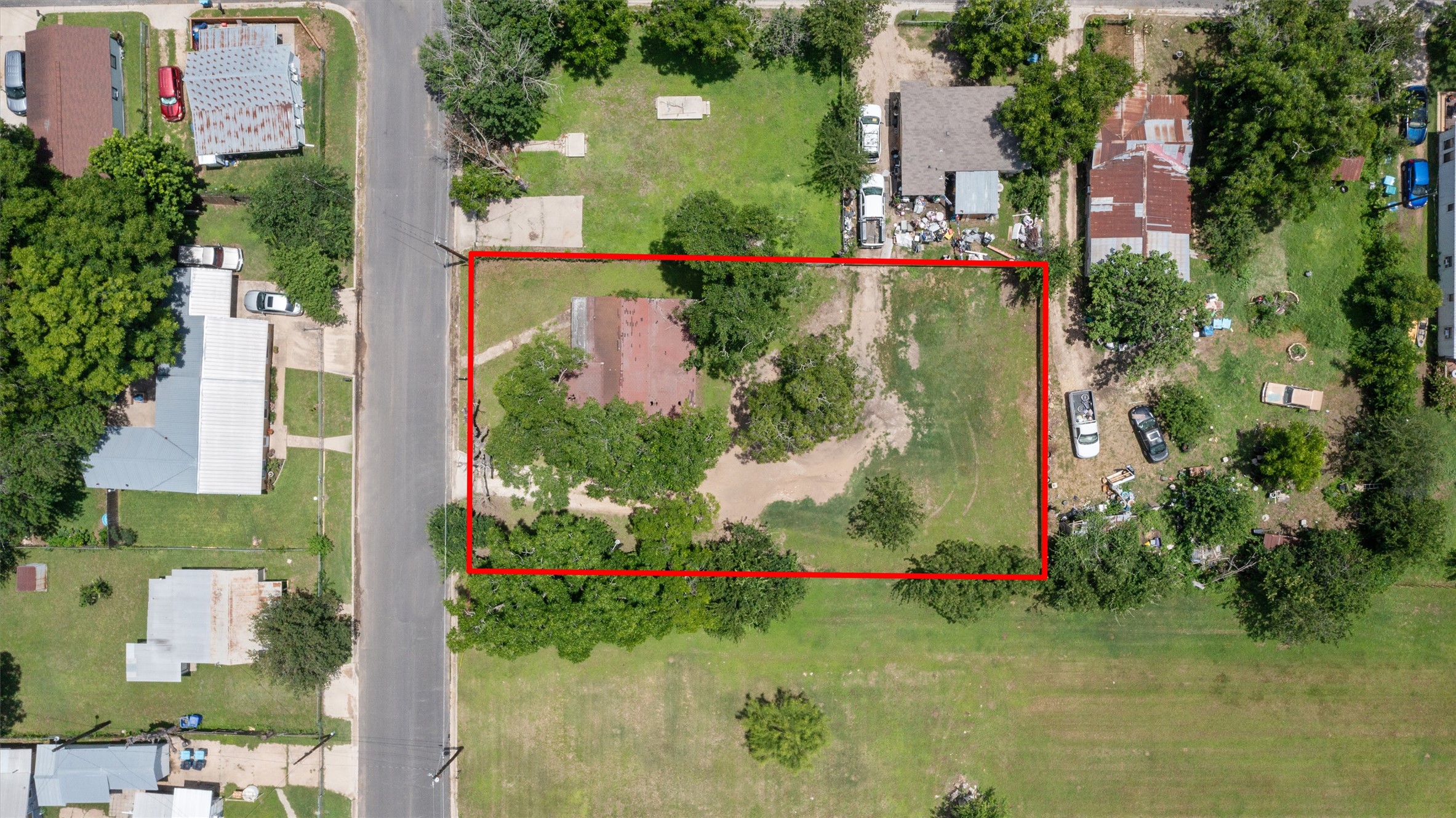 503 West Alamo Street Elgin, TX 78621 - Photo 10 of 11 an aerial view of a houses