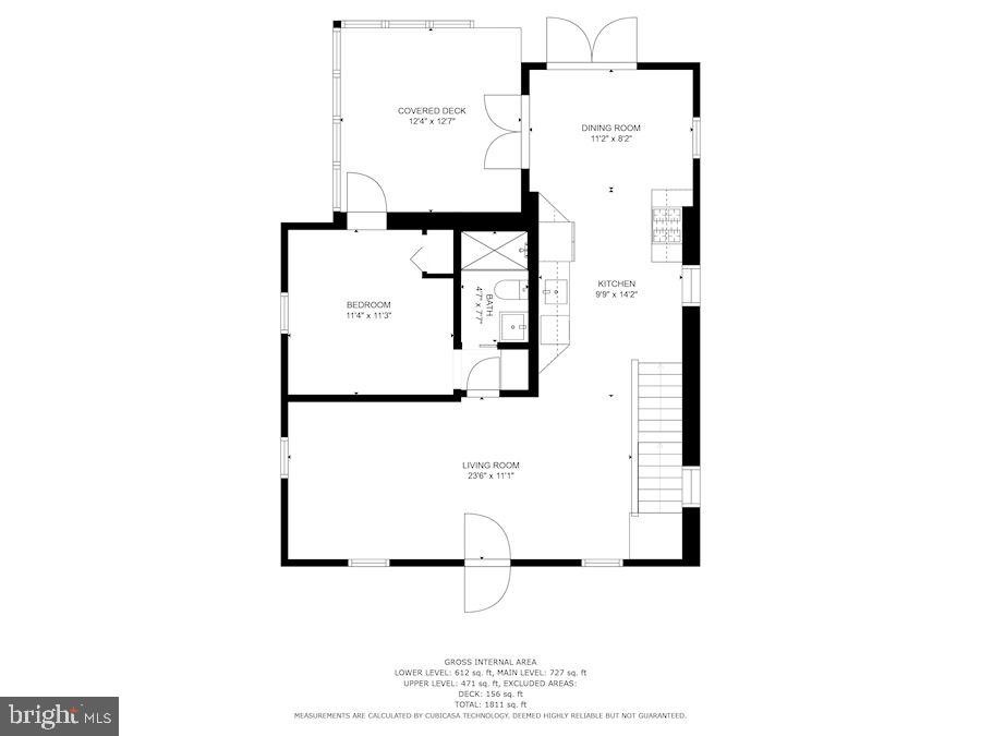 3124 Jennings Road Kensington, MD 20895 - Photo 39 of 42 Main Level Floor Plan