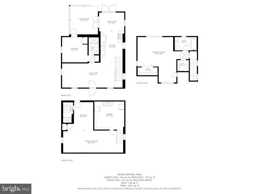 3124 Jennings Road Kensington, MD 20895 - Photo 42 of 42 Floor Plan