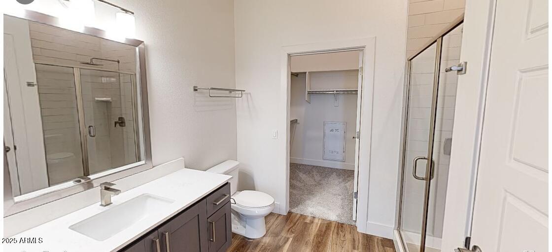15501 North Dial Boulevard, Unit A1 Scottsdale, AZ 85260 - Photo 4 of 24 a bathroom with a sink a toilet and shower