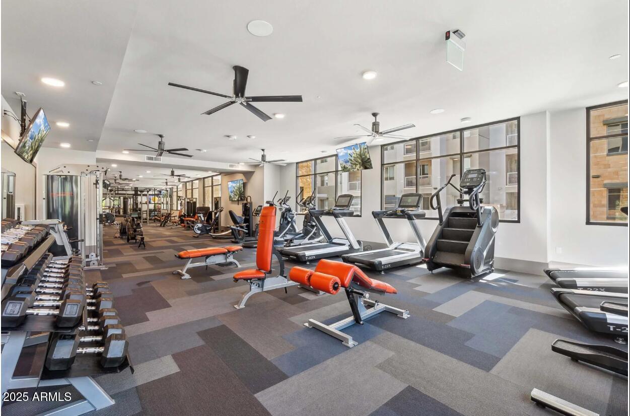 15501 North Dial Boulevard, Unit A1 Scottsdale, AZ 85260 - Photo 7 of 24 a view of a room with gym equipment