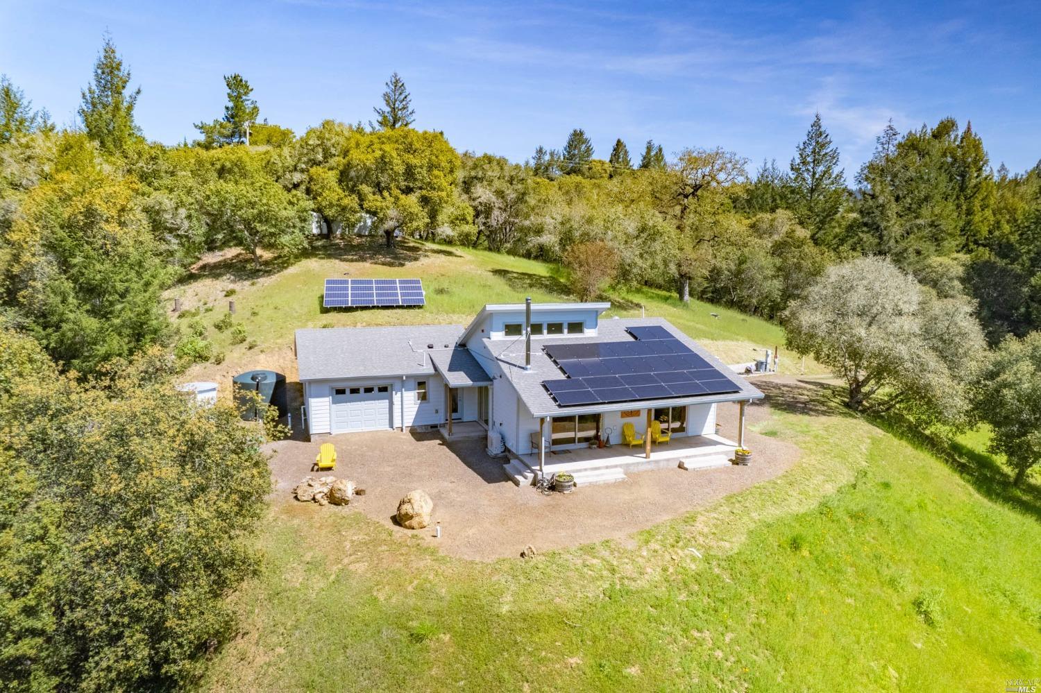 19550 Gschwend Road Philo, CA 95466 - Photo 1 of 1 a view of a house with a yard