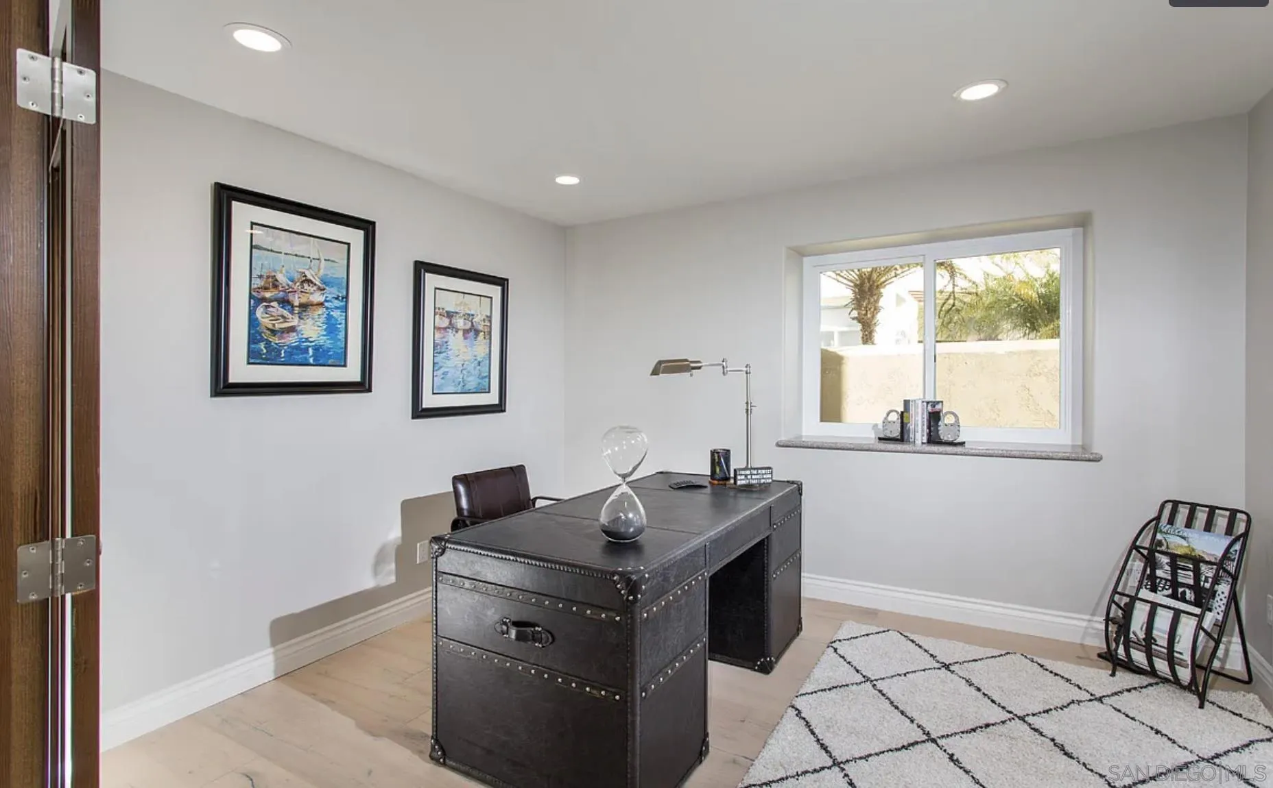 48 Spinnaker Way Coronado, CA 92118 - Photo 17 of 29 a view of workspace with window and couch