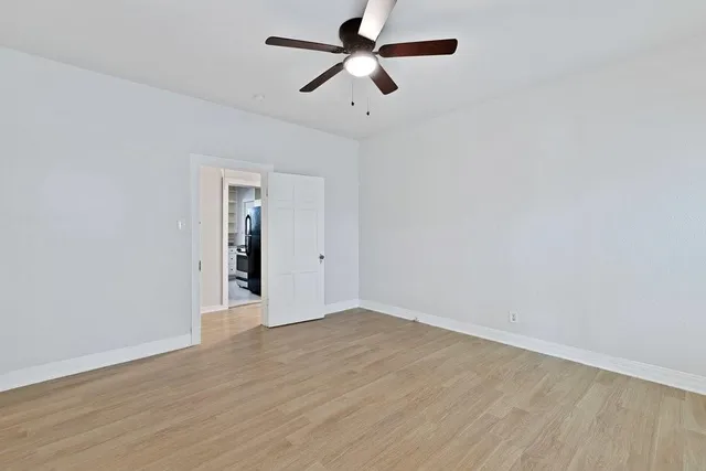 wooden floor in an empty room