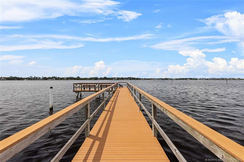 1915 Southwest Palm City Road, Unit E Stuart, FL 34994 - Photo 24 of 26 Community Dock