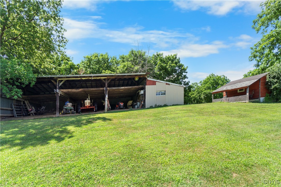 7410 Rice Road Throop, NY 13021 - Photo 36 of 45 Barn to store mowing equipment and toys