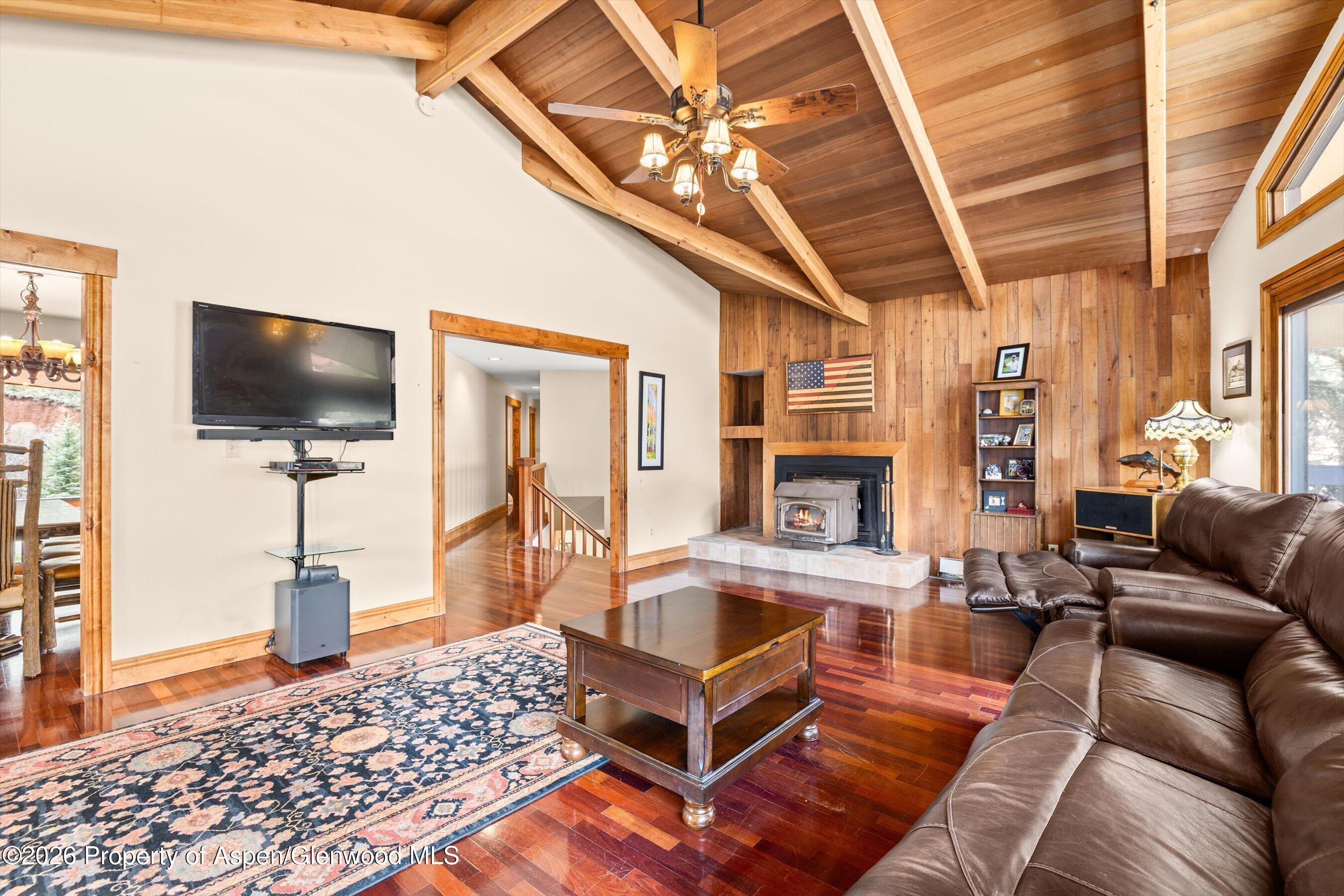 4285 Frying Pan Road Basalt, CO 81621 - Photo 5 of 35 wood burning fireplace