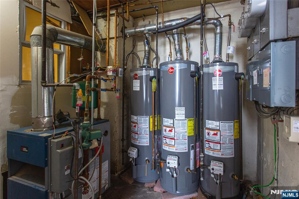 120-122 Lodi Street Hackensack, NJ 07601 - Photo 47 of 50 a view of water heater room