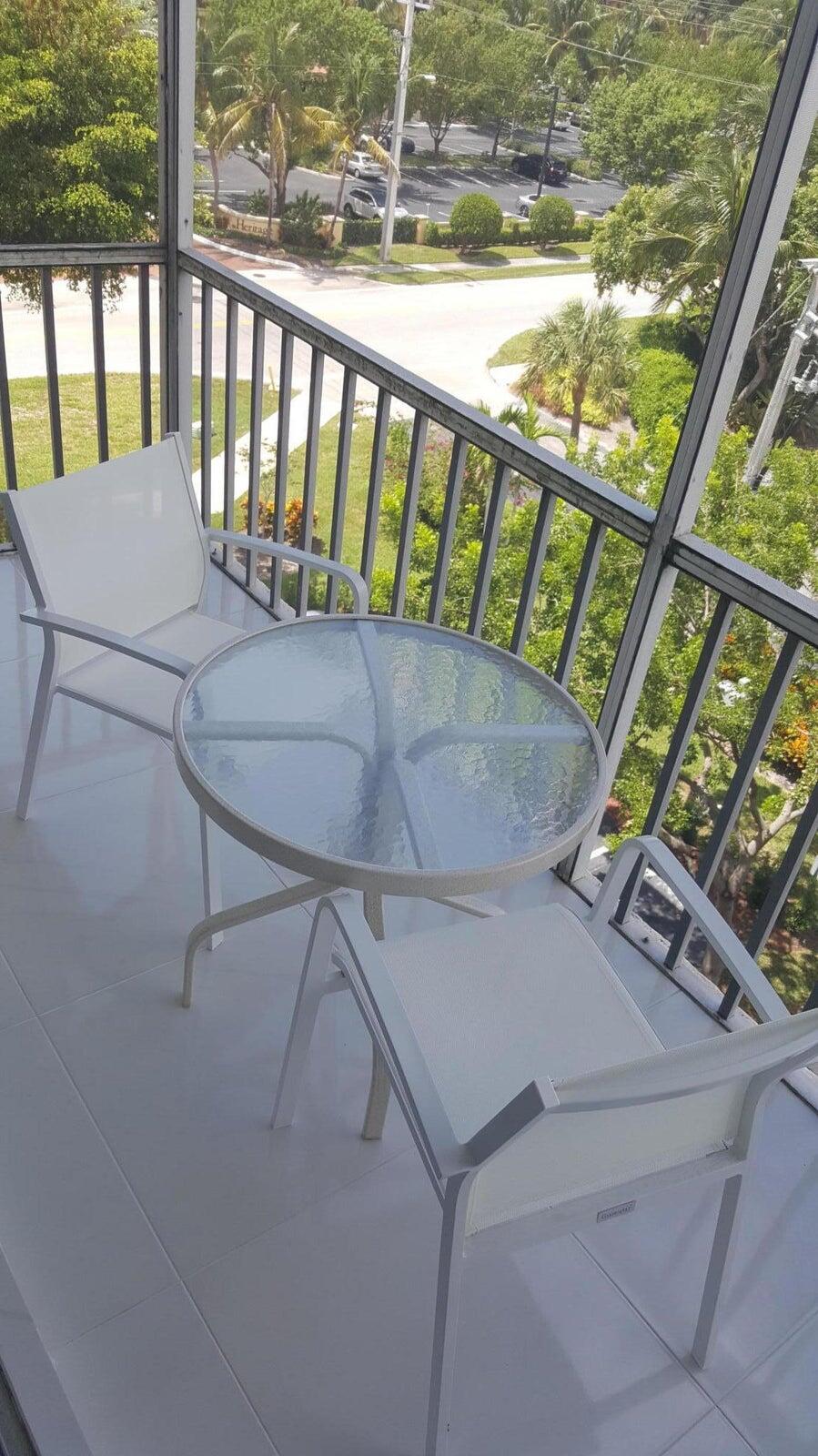 50 Southwest 3rd Avenue, Unit 5080 Boca Raton, FL 33432 - Photo 23 of 24 25. BCP 508F - Balcony