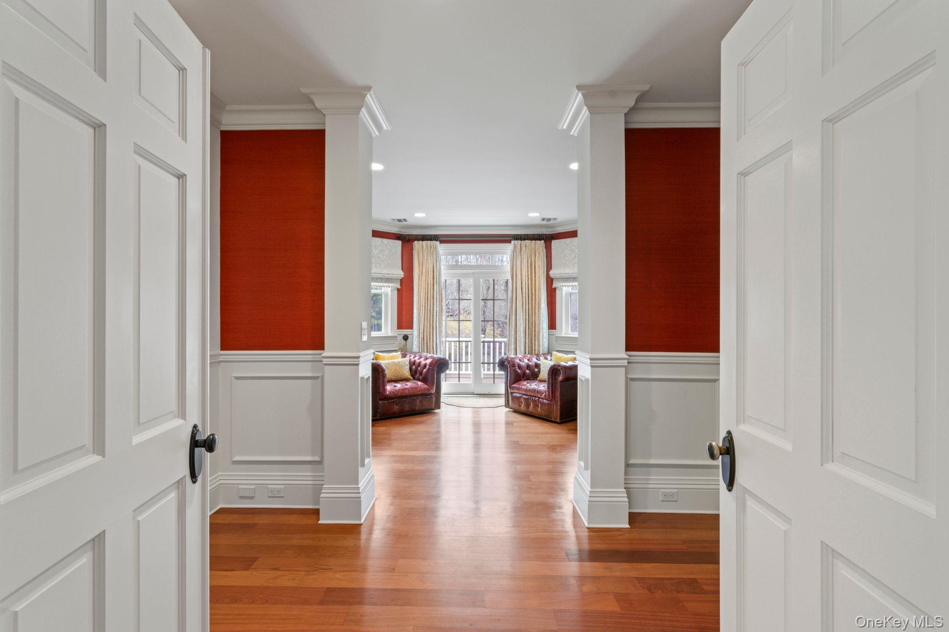 280 Southdown Road Lloyd Harbor, NY 11743 - Photo 17 of 39 a living room with furniture and a large window