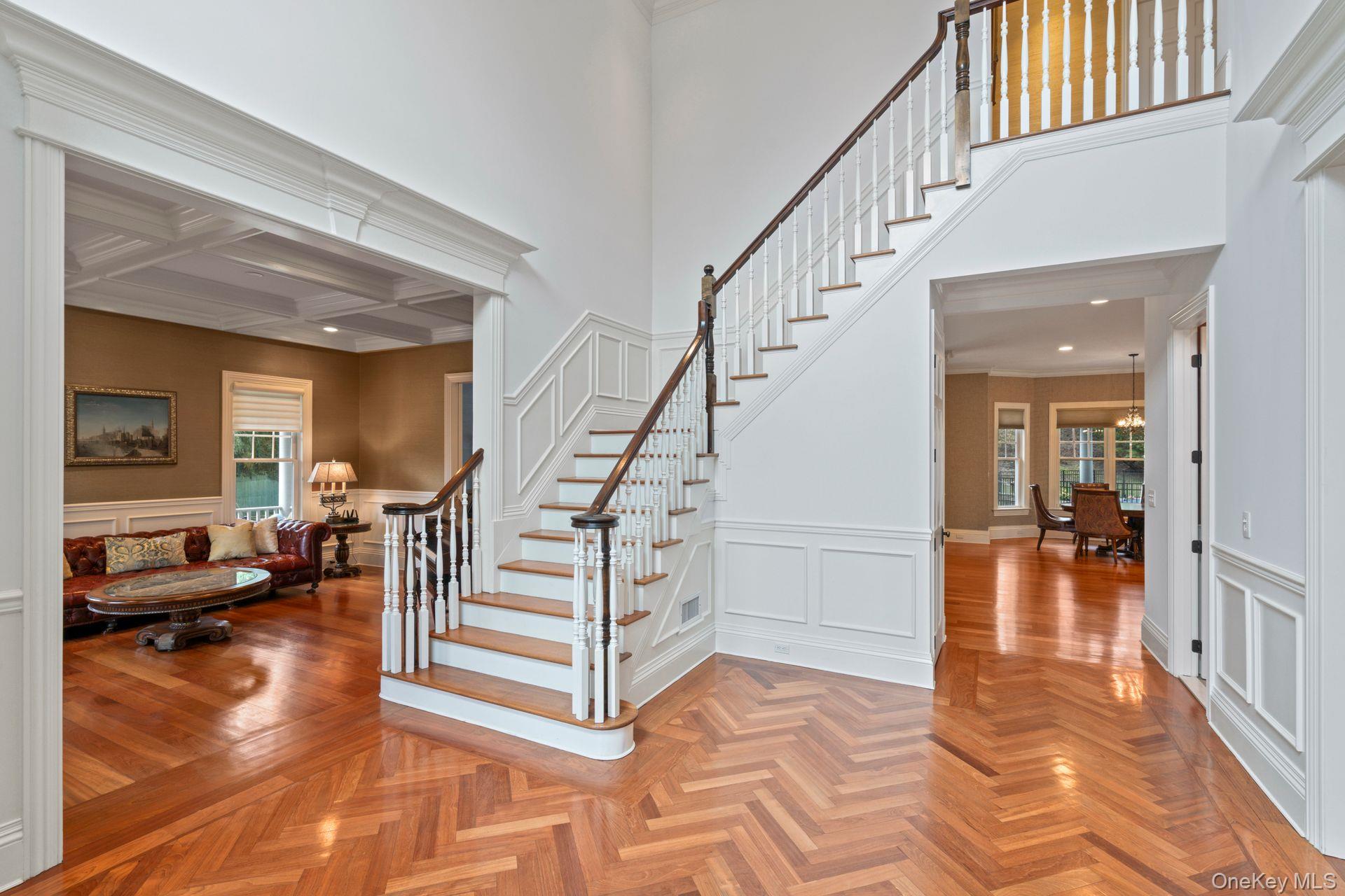 280 Southdown Road Lloyd Harbor, NY 11743 - Photo 5 of 39 a view of entryway and hall with wooden floor
